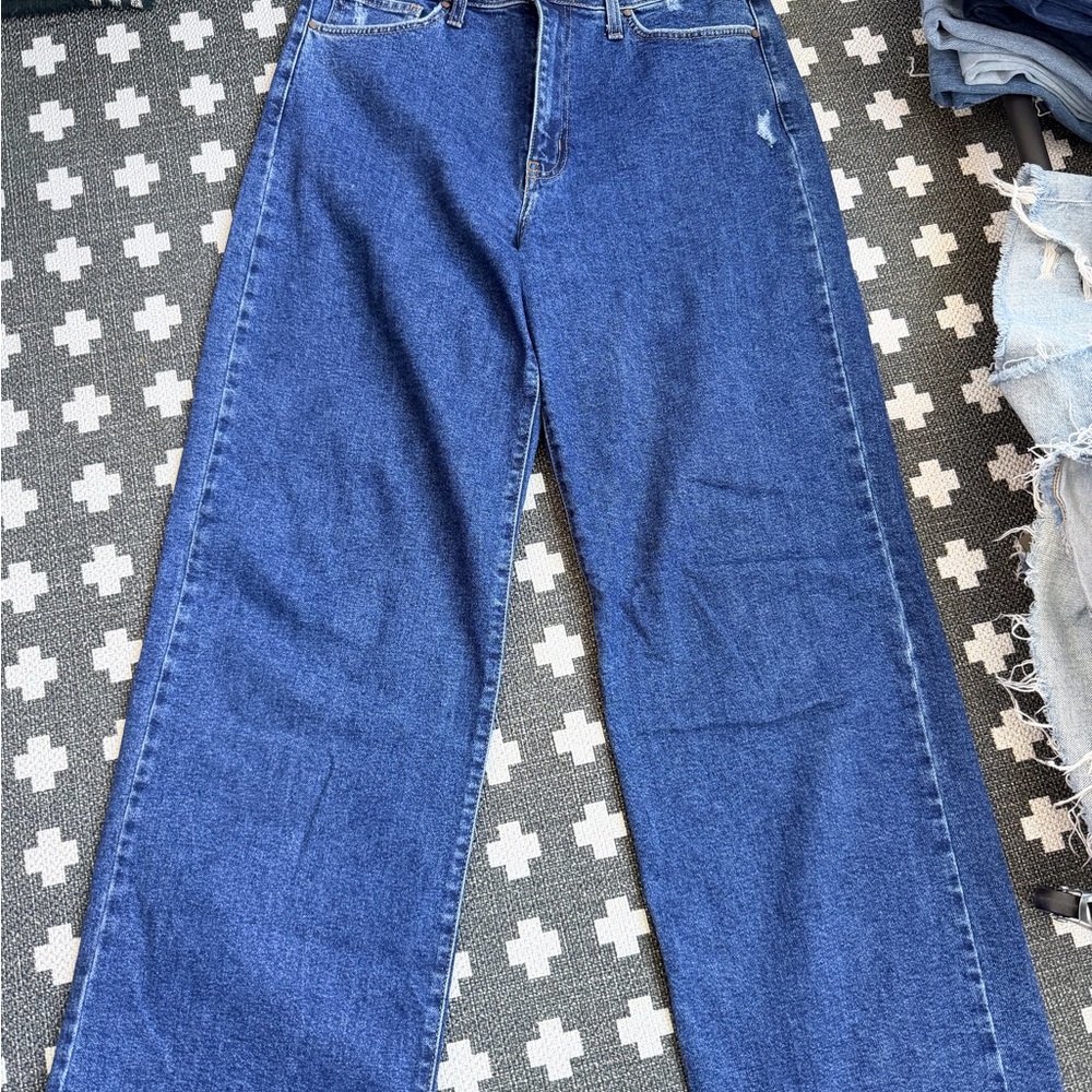 Just Black Women's Straight Leg Jeans - Blue